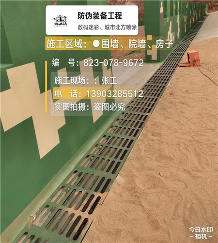 衡水 例如在抖音上有“迷彩墙，外围墙面挡 - 星空数码迷彩漆施工队