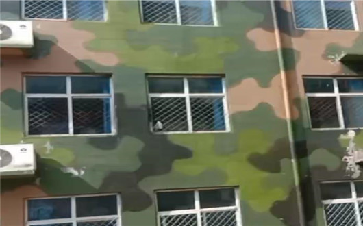 衡水墙面军用迷彩施工方案