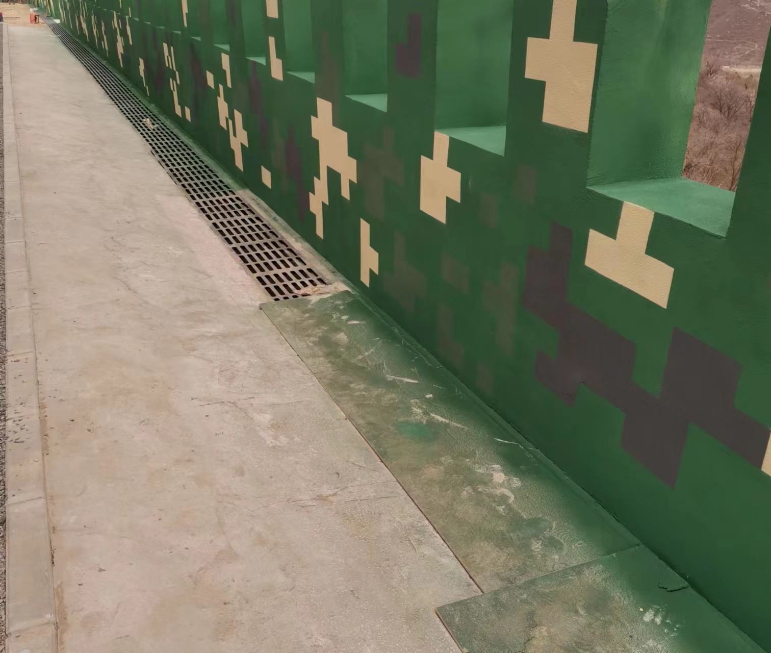 衡水围墙迷彩喷涂,数迷彩漆