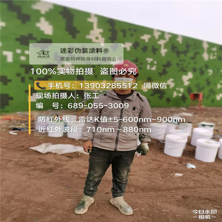 衡水​包括外墙、护坡、水泥地面建筑物的迷彩喷涂
